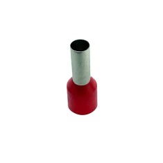 Set 100 bucati pini terminali izolati, E-LOCKS, tip E10-12, ferule 1 x 10,00 mm2, lungime manson sertizare 12 mm