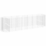 Cumpara ieftin Strat inaltat gabion, 400x100x100 cm, fier galvanizat