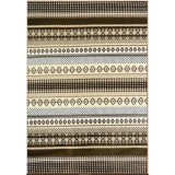 Covor Model Cappuccino 16035-12, Marime 60 x 110 cm, Crem, Bej, Maro, Inaltime Fir 7 mm, Antialergic, Polipropilena, Living, Dormitor, Sufragerie, Bir
