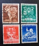 Germania (Deutsches Reich) 1941 - T&acirc;rgul de la Viena "Wiener Messe" / Orașul Viena (Set complet de 4 Mărci Poștale Ștampilate) - Cod: -OD1