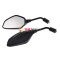 Oglinzi negru carbon filet normal 10 mm