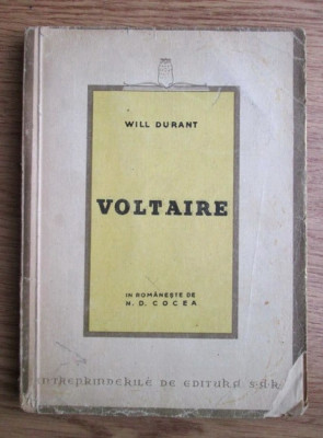 Will Durant - Voltaire foto