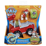 Cumpara ieftin Spin Master - Set de joaca Vehicul , Paw Patrol , Cu figurina dino surpriza, Cu catelusul Marshall