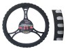 Husa volan gri, din burete, diametru 37-39cm AutoDrive ProParts, Automax
