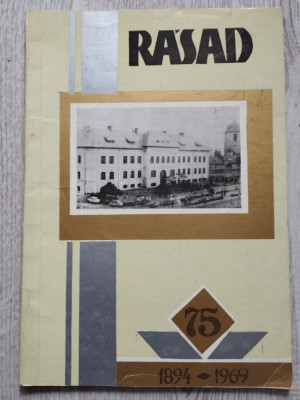 Revista Rasad nr. 1 - Liceul Dinicu Golescu - Campulung (Arges) - 1894-1969 foto