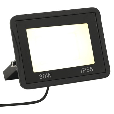 Proiector cu LED, alb cald, 30 W foto