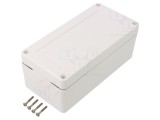 Carcasă Universală KRADEX ZP160.80.60SB TM ASA 80x160x60mm cu Bucșă din Alamă