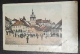 Carte postala, circulata, Sighisoara 1902