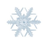 Steluta decor pentru Craciun, jocuri de lumini LED alb, ventuza pentru fereastra