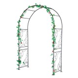Arcada metalica, pergola, pentru gradina, 135x54x215 cm GartenVIP DiyLine, Artool