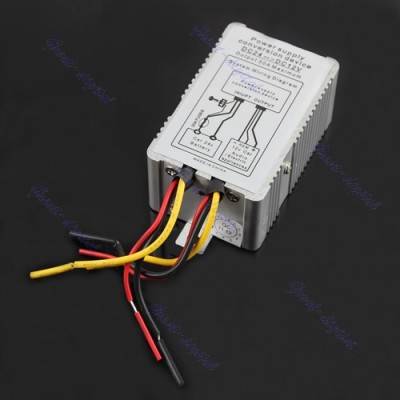 COBORATOR INVERTOR CONVERTOR DC 24 V DC 12 volți de putere mare 30A foto