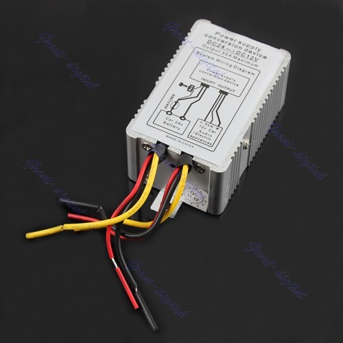 COBORATOR INVERTOR CONVERTOR DC 24 V DC 12 volți de putere mare 30A