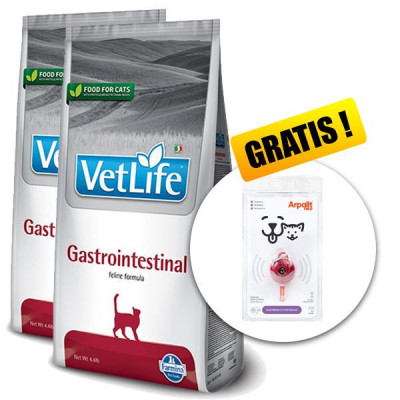 Farmina Vet Life Gastrointestinal Feline 2x5 kg + Arpalit NEO GRATUIT foto