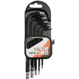 Yato YT-0560 - Set imbusuri 1.27-10 mm 10 bucati cap sferic