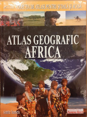 Atlas geografic Africa. Colectia de atlase pentru scoala si acasa 2 foto