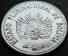 Moneda exotica 20 CENTAVOS - BOLIVIA, anul 2012 * cod 4388 B = excelenta, America Centrala si de Sud