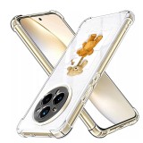 Husa antisoc pentru realme 14 pro+ airbag tpu, col&Egrave;uri ranforsate - help others