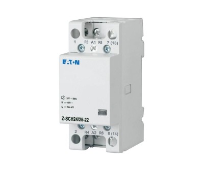 Contactor modular 25A 2ND+2NI 24V Eaton Z-SCH24 25-22 foto