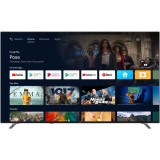 Televizor QLED JVC 43VAQ3300, 108cm, Smart Android TV, 4K Ultra HD, Clasa F, 109 cm