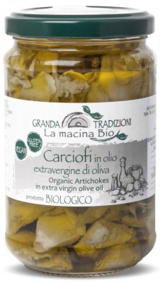 Anghinare BIO in ulei de masline La Macina Bio foto