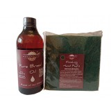 Prep&#039;N&#039;Shine-Pure Breed Oil &amp; Hand Pad&rsquo;s Medium Abrasive verde, 500 ml