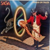 Saga &ndash; Heads Or Tales vinil, LP, disc NM / VG+ prog rock _ Polydor 1983 Germania