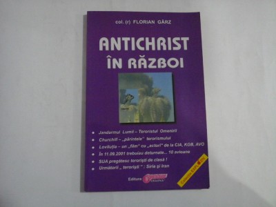 ANTICRIST IN RAZBOI - FLORIAN GARZ foto