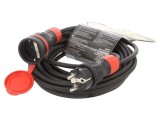 Prelungitor Alimentare 10m Negru 16A, KEL