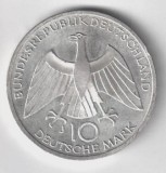 GERMANIA 10 MARCI MARK 1972 J OLYMPISCHE SPIELE ARGINT AUNC UNC