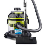 Aspirator Cu filtrare prin apa Aqua Turbo Hepa, 2400 W, Hepa, Functie Blowing, Verde/Negru, Tub Telescopic Metalic, Studio Casa