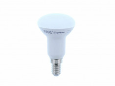 Bec spot LED R50 E14 7W 230V 650lm 6500K lumina rece Supreme Well LEDLC-R507E14-07-WL foto