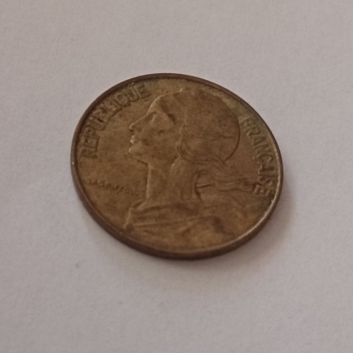 Franta 20 centimos 1972
