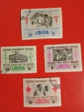LIBERIA, MEDICINĂ - SERIE COMPLETĂ ŞTAMPILATĂ