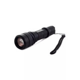 Lanterna aluminiu, cu acumulator, tactica, militara, Bailong, LED CREE XL-L T6, ZOOM, reglabila, 400 m, 4x14.5-16.5 cm