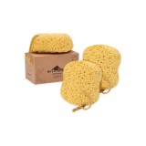 burete de baie, burete de loofah, burete pentru corp, dimensiune mare, spumă abundentă cu formă curbată, pachet cu 3 bucăți