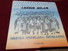 DISC VINIL LUCHIN MILAN - MUZICA POPULARA SARBEAS foto