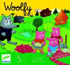Djeco Joc de cooperare Woolfy - Joc Educativ si interactiv pentru copii