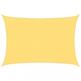 Cumpara ieftin Parasolar dreptunghiular din HDPE 4x6 m, Bej