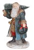 Statueta din rasini cu Mos Craciun LUP084