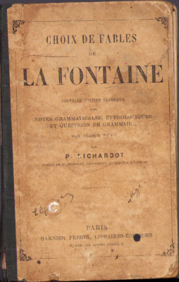 HST C3854 Choix de fables de La Fontaine foto