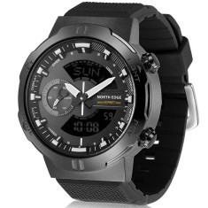 Ceas barbatesc de mana North Edge Hornet Digital Alergare Ciclism Sport Lap time Slip time Lumina de fundal foto