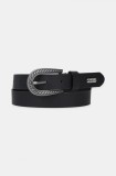 Pepe Jeans curea CAMILA BELT femei, culoarea negru, PL020863
