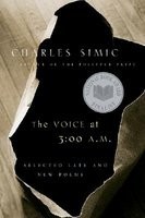 The Voice at 3:00 A.M.: Selected Late &amp;amp; New Poems foto