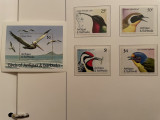 Antigua - Serie timbre pasari, fauna nestampilate MNH, Nestampilat