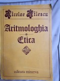ARITMOLOGHIA. ETICA - NICOLAE MILESCU
