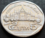 Cumpara ieftin Moneda exotica 5 BAHT (Rama IX Thai Bin) - Thailanda, anul 1991 * cod 65, Asia