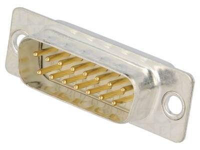 Conector D-Sub 15 pini, contacte &amp;icirc;ntoarse foto