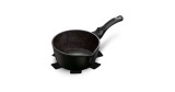 Cratita marmorata pentru sos 1.2 L, 16 CM, Black Silver, Berlinger Haus