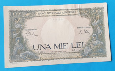 Bancnota UNA MIE LEI - 1000 Lei Septembrie 1941 in stare foarte buna foto