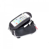 Borseta Ciclism Pro Ride Universal Waterproof cu Husa Telefon, Montare pe Cadru, 17.5x8.5x9cm, Compatibila Touchscreen